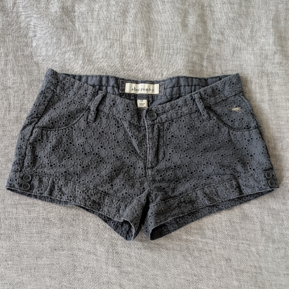 Abercrombie Kids Eyelet Shorts Size 12